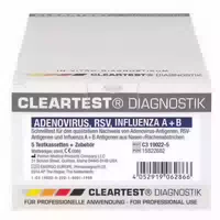 Cleartest Light Influenza A B Schnelltest Antigen Nachweis Grippe Diagnostik