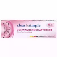 Cleartest Schwangerschaftstest Hcg Midstream Clear & Simple Urintest Schnell