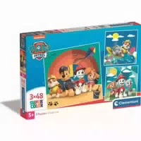 Supercolor Paw Patrol 3x 48 Teile