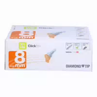 Clickfine Universal 8 Kanülen 0,25 X 8 mm 100 Stück