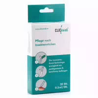 Clicswab Pflege nach Insektenstichen
