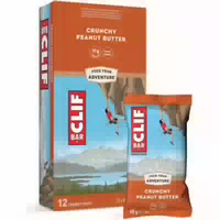 Clif Bar 12 X 68g Crunchy Peanut Butter