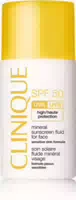 Clinique Sun Mineral Sunscreen Fluid For Face 30 ml Spf 50