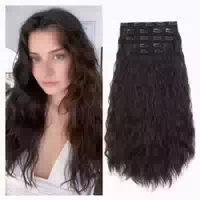 Clip in Extensions Lockig 60 cm Dunkelbraun 4a 50 cm Dunkelb 1 st