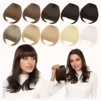 Pony Haarteile Clip in Haarverlängerungen Synthetisch Schwar 1 st
