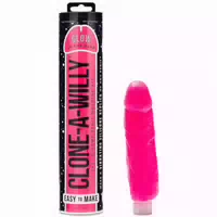 Clone A Willy Clone A Willy Diy Homemade Dildo Kit Glow in The Dark Pink