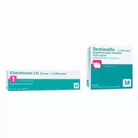 Clotrimazol 1% 50 g Terbinafin 1 A Pharma Nagellack 6 6 ml