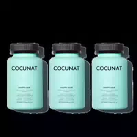 Happy Hair Pack 3 Monate Haarwachstumsfördernde Vitamine Stärkt, Regt das Wachstum an und Beugt Haarausfall vor für Starkes und Dickes Haar