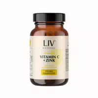 Vitamin C Zink Kapseln 100& Pflanzlich, 3 Monatspackung