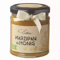 Marzipan in Honig