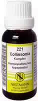 Collinsonia Komplex Nestmann Nr 221 Dilution 20 ml