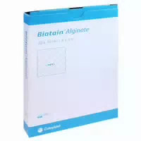 Biatain Alginate Kompressen 10x10 Cm 10 St Verband