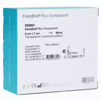 Comfeel Plus Transparent Hydrokolloidverb 5x7 Cm