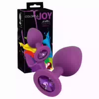 Colorful Joy Analplug Mit Schmuckstein