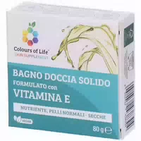 Colours Of Life Feste Duschbrause mit Vitamin E 80 g