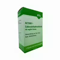 Acoin Lidocainhydrochlorid 40 Mg Ml Lösu