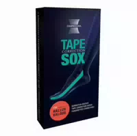 Compressana Tape Sox Hallux Stark Größe 4 Schwarz