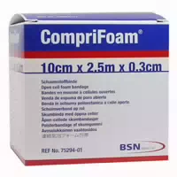 Rosidal Soft Schaumstoffbinde 10 cm X 2,5 m X 0,3 cm