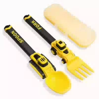 Construction Kinder Besteckset Babybesteck Gabel 1 st