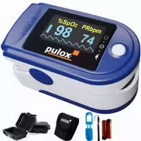 Pulox Po 200a Set Finger Pulsoximeter Blau 1 st