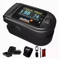 Pulox Po 200a Set Finger Pulsoximeter Schwarz 1 St