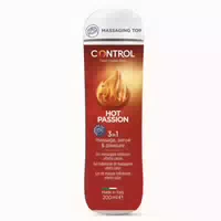 Control Hot Passion 3 In 1 Gleitgel & Massageöl 200 Ml