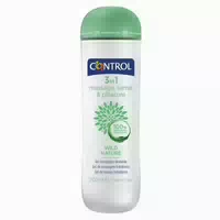 Control 3 in 1 Wild Nature Gleit und Massagegel mit Massage Aufsatz