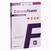 Convafoam Schaumverband Nicht Adhäsiv 10x20 cm 5 st