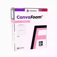 Convafoam Silicone Verband 8x8 cm 10 st