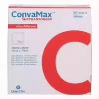 Convamax Superabsorber Nicht Adhäsiv 20 X 20 cm 10 Stück