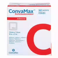 Convamax Superabsorber Adhäsiv 7,5x7,5 Cm