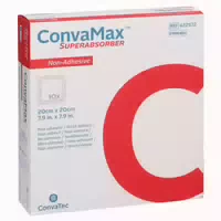 Convamax Superabsorber Nicht Adhäsiv 20x20 cm