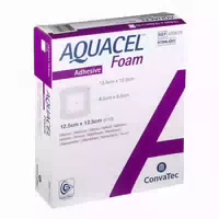Aquacel Foam Adhäsiv 12,5 Cm X 12,5 Cm Verband