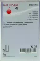 Kaltostat Tamponade 2 g 1x5 st Tamponaden