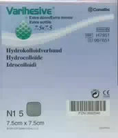 Varihesive Extra Dünn 7,5x7,5 Cm Hkv Hyd