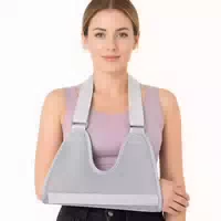 Armtragegurt, Verstellbare Armschlinge mit Atmungsaktivem Netzmaterial & Stützplatten