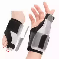 Daumen Handgelenk Bandage mit Alu Schiene, Verstellbar, für Links & Rechts, Komfortabel im Alltag