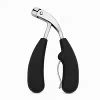 Cool I Ergonomischer Zehennagelknipser aus Edelstahl, mit Langem Griff & Auffangfach