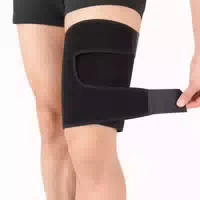 Cool I Oberschenkel Kompressionsbandage, Verstellbar, mit Anti Rutsch für Sport, Fitness & Alltag