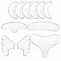 Cool I Silikonpads Set Für Gesicht, Hals & Brust, Wiederverwendbare Kosmetikpads