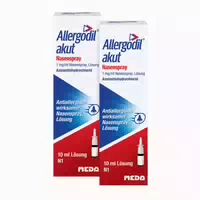 Allergodil Akut Nasenspray Doppelpack 2x10 Ml