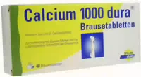 Calcium 1000 Dura Brausetabletten 40 st