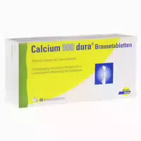 Calcium 500 Dura Brausetabletten 40 St