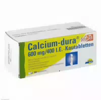 Calcium Dura Vit D3 600mg 400 I E 120 St Kautabletten