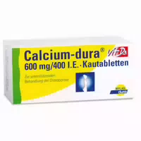 Calcium Dura Vit D3 600mg 400 I E 120 St Kautabletten
