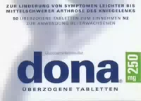 Dona 250mg 50 st Überzogene Tabletten