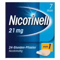 Nicotinell 21mg 24 Stunden 7 st Pflaster Transdermal