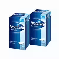 Nicotinell 2mg Cool Mint Doppelpack 2x96 st Kaugummi