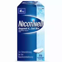 Nicotinell Kaugummi 4 Mg Cool Mint Minz Geschmack