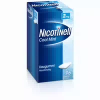 Nicotinell Kaugummi 2 mg Cool Mint 96 Stück
